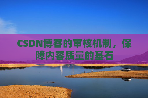 CSDN博客的审核机制，保障内容质量的基石